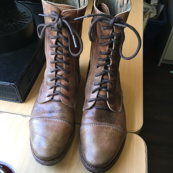 **SOLD**Bed Stu Combat Boots - Picture 2 of 4